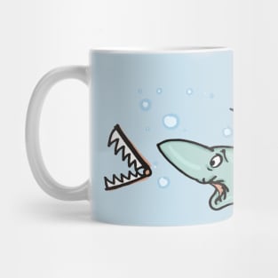 Shark loosing his denture Mug